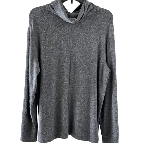 Stars Above Women’s Cashmink Lounge Top (Heather Grey) - Picture 4 of 7